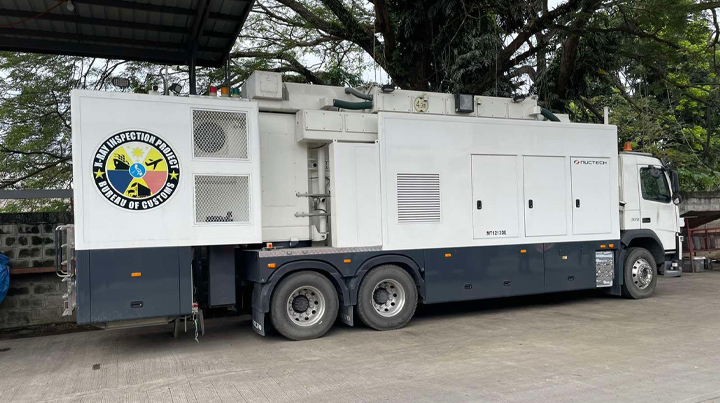 Bureau of Customs CDO acquires brand new Nuctech Mobile Container Scanner