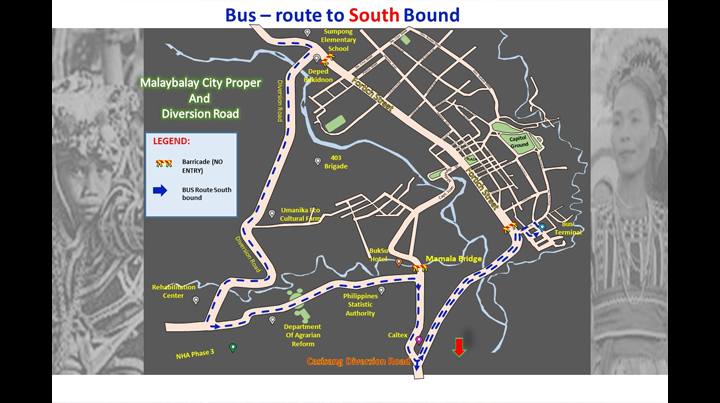 Traffic Advisory for Kaamulan Street Dancing on April 22