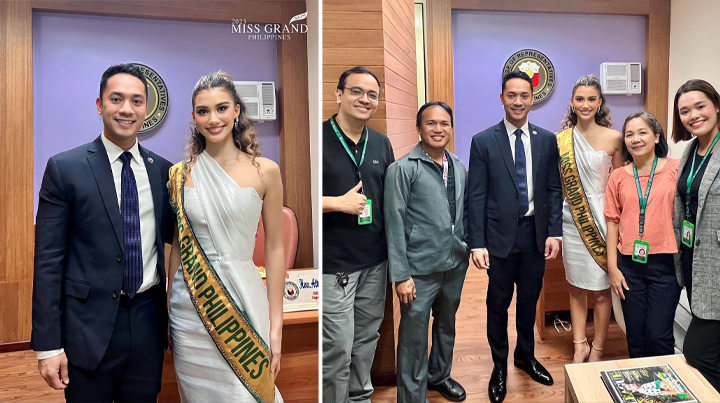 RANDOM SHOTS: Miss Grand Philippines 2023 Nikki de Moura meets with CDO 1st Dist. Rep. Lordan Suan
