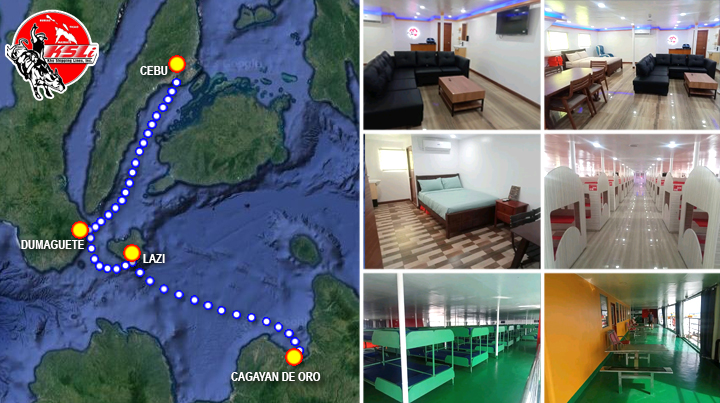 MV Pio Corpus Star getting ready for inaugural trip serving CDO-Lazi-Dumaguete-Cebu route and vice-versa