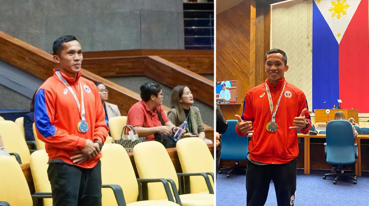 MisOr athlete Janry Ubas gets recognition at House of Representatives Plenary