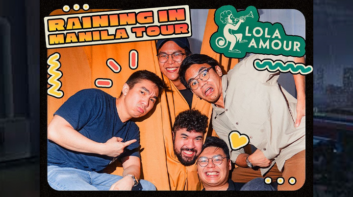 Lola Amour “Raining in Manila Tour” coming to Cagayan de Oro on October 22