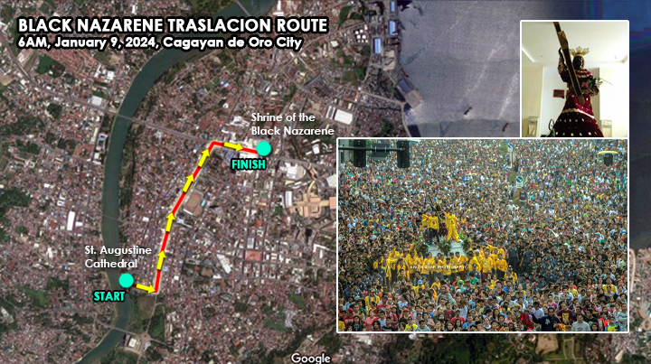 Traslacion set on Tuesday, January 9, 2024