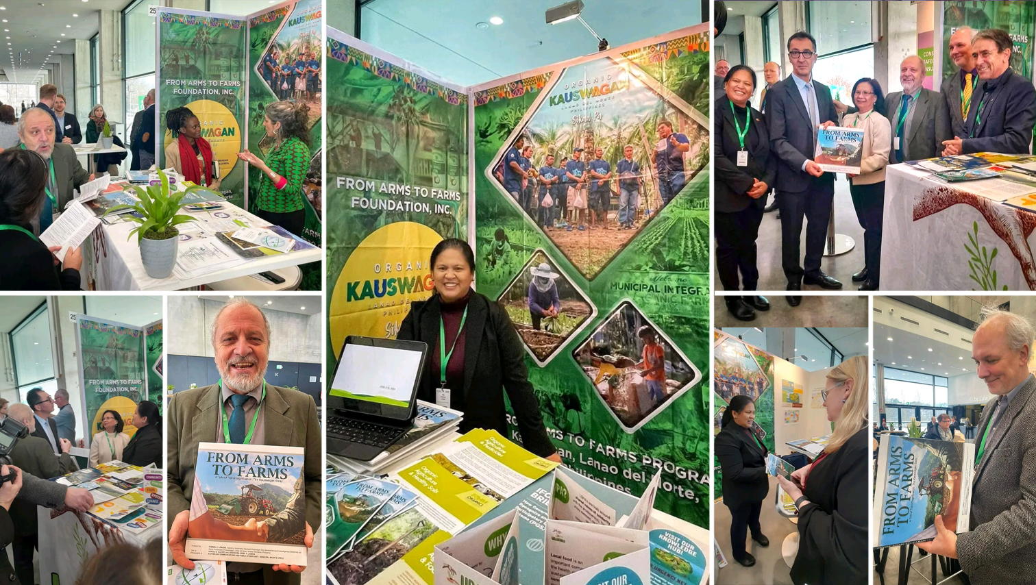RANDOM SHOTS: Kauswagan’s “From Arms To Farms” coffee table book showcased at Global Forum for Food and Agriculture 2024 in Berlin, Germany
