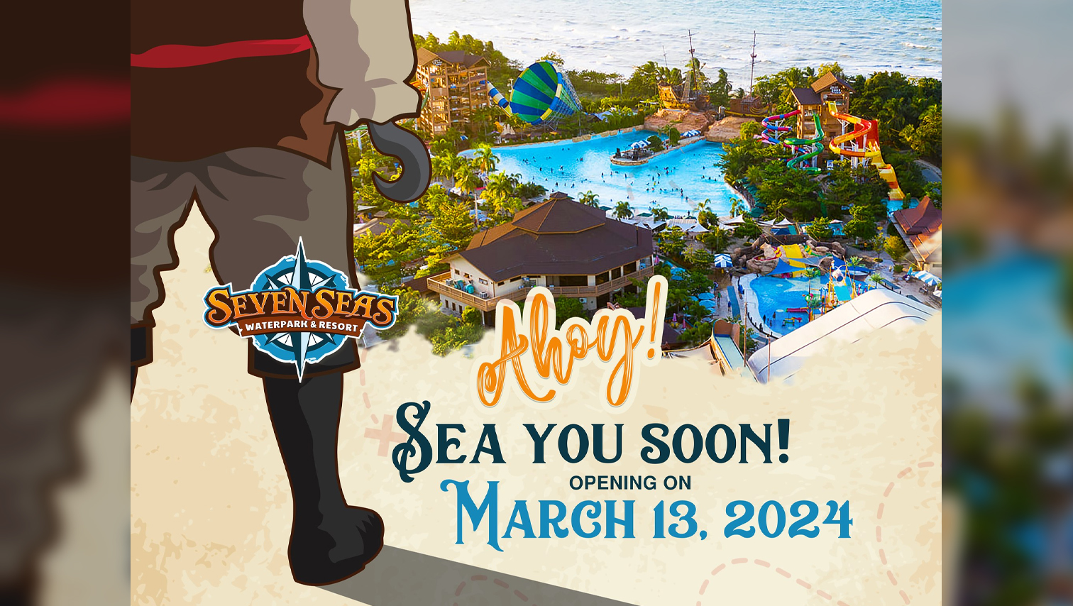 Seven Seas Waterpark reopens March 13