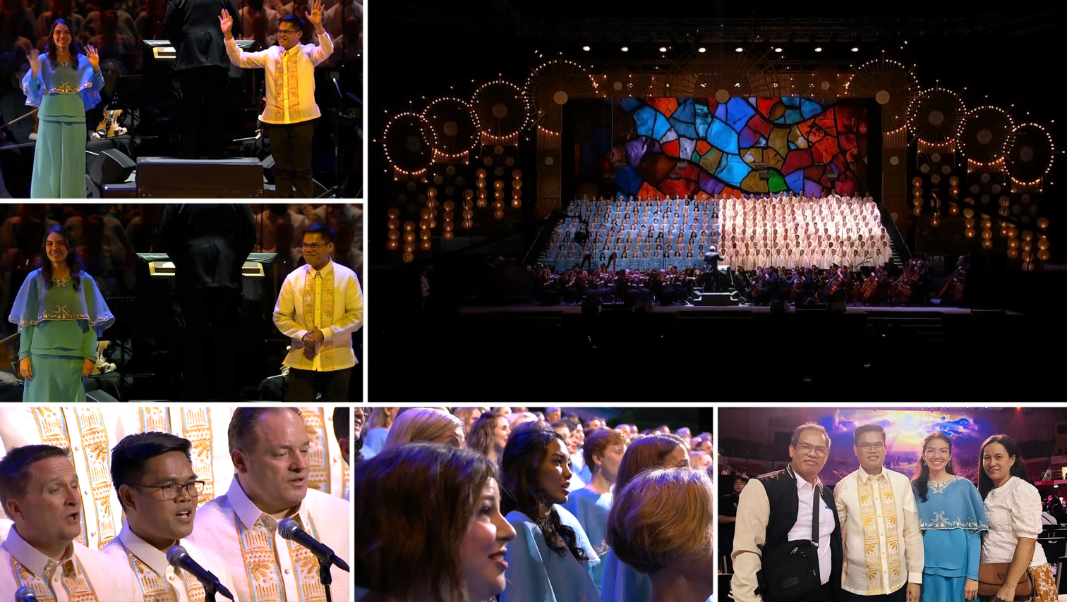 2 Kagay-anon singers perform with The Tabernacle Choir at MOA Arena