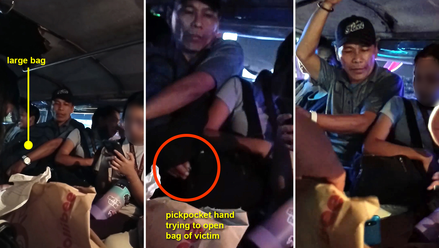 VIDEO WATCH: Jeepney pickpocket in Cagayan de Oro caught on video