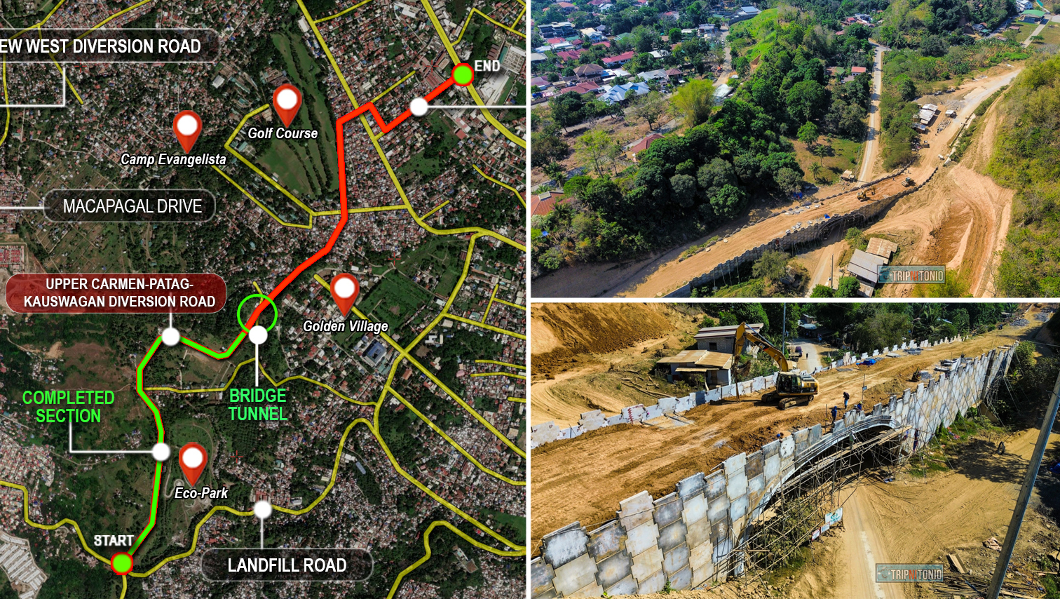PROJECT WATCH: Upper Carmen-Patag-Kauswagan Road Project as of March 2024