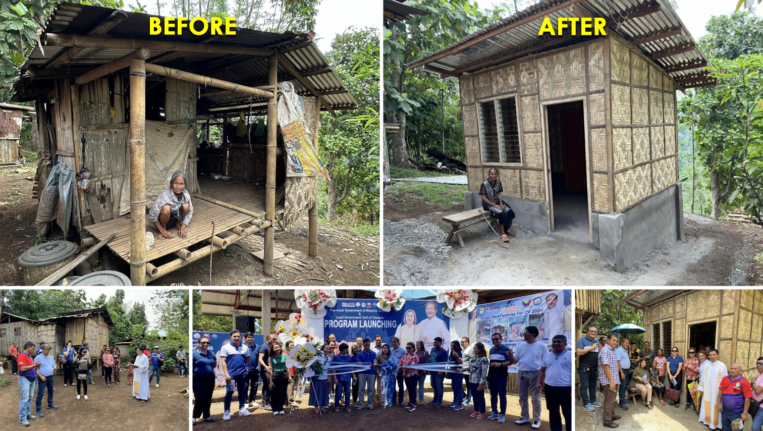 RANDOM SHOTS: “Balay ni Tering & Kwarto ni Neneng” Program launched in Claveria, MisOr