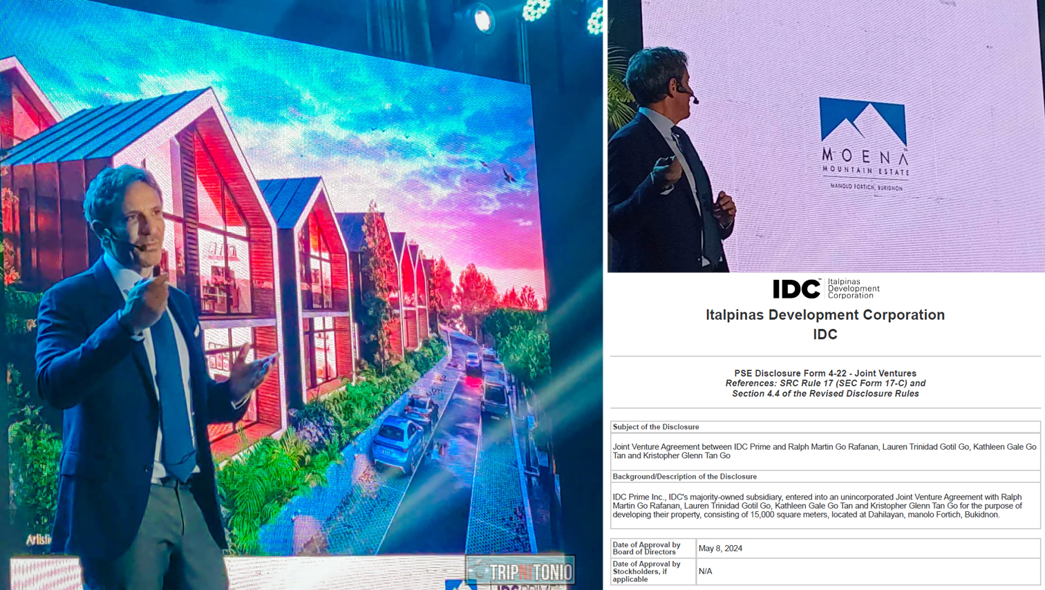 PROJECT WATCH: IDC Prime enters JV agreement for 1.5-hectare Dahilayan property