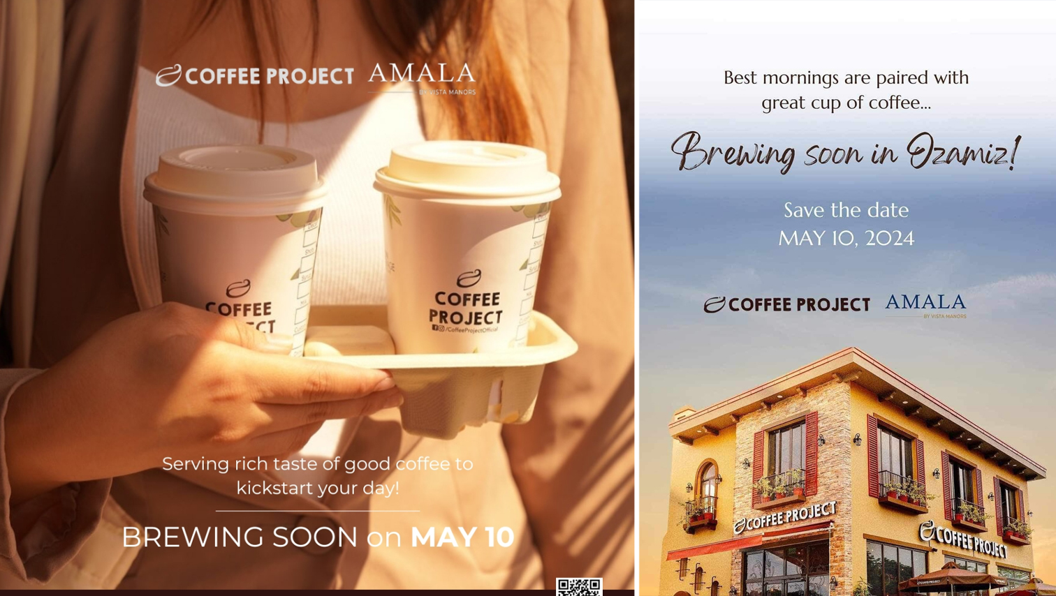 Coffee Project Amala in Ozamiz opens May 10