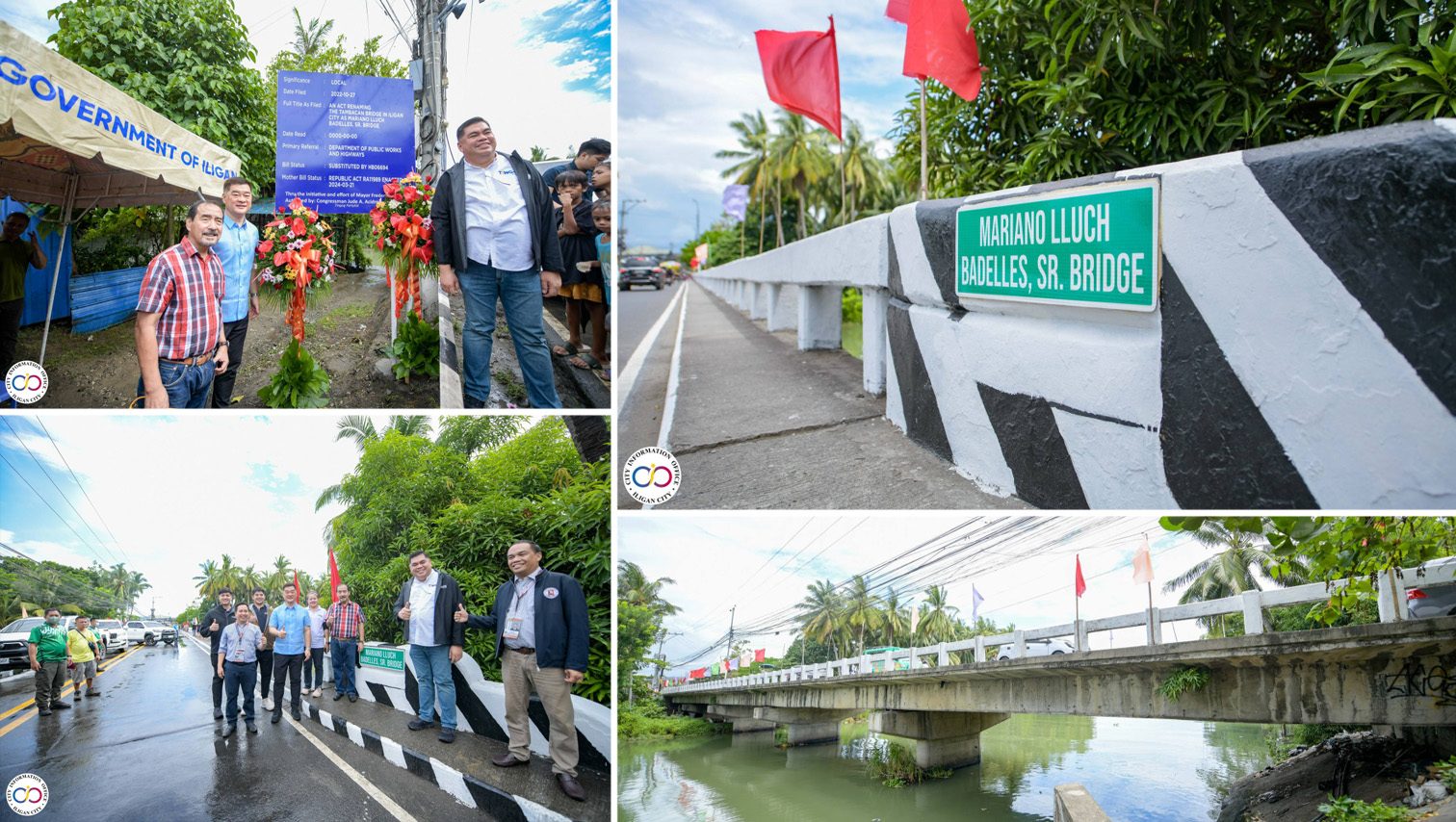 Mariano Lluch Badelles Sr. Bridge unveiled in Iligan City
