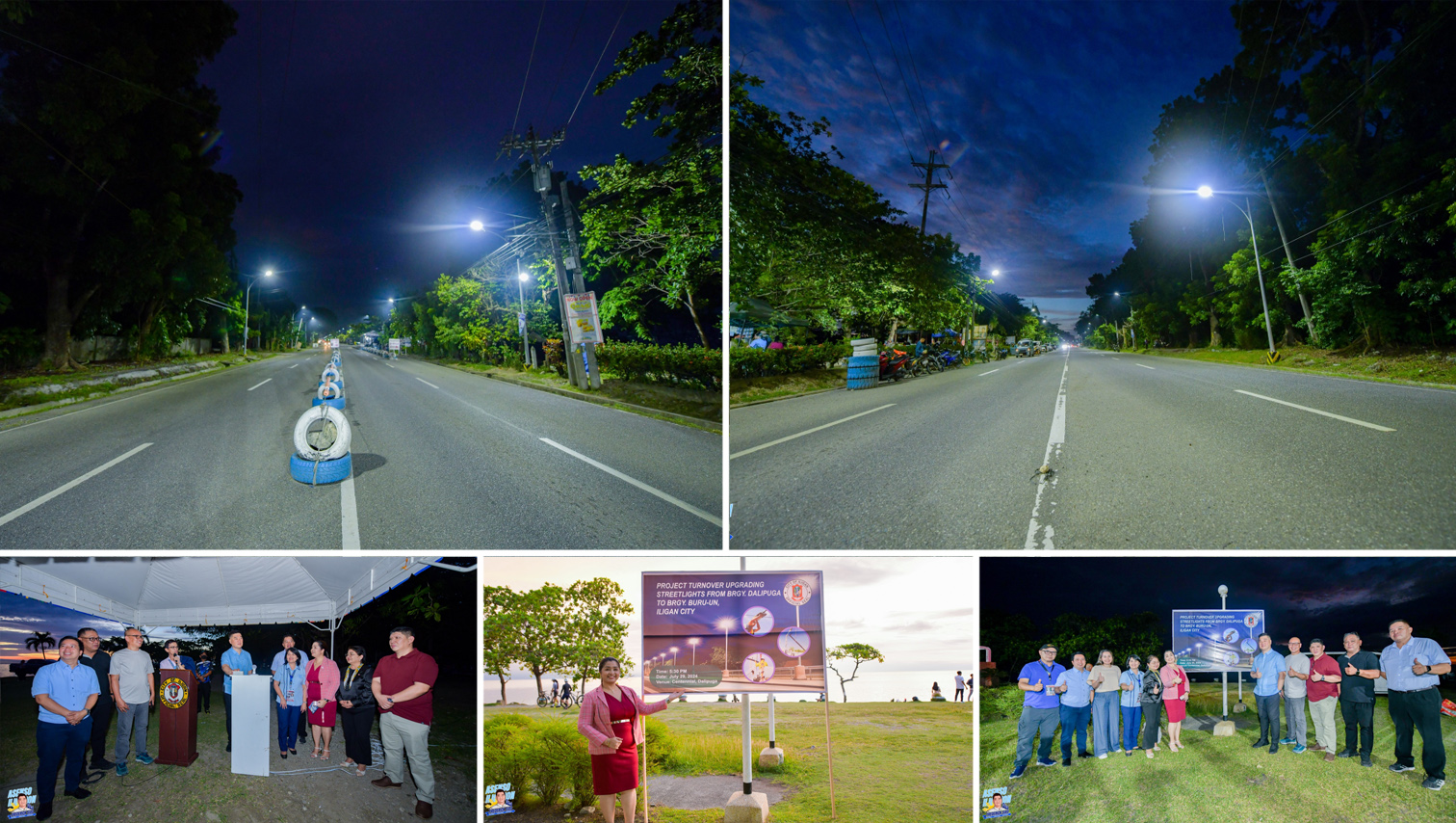 Iligan City now has over 1,000 new street lights installed from Dalipuga to Buru-un