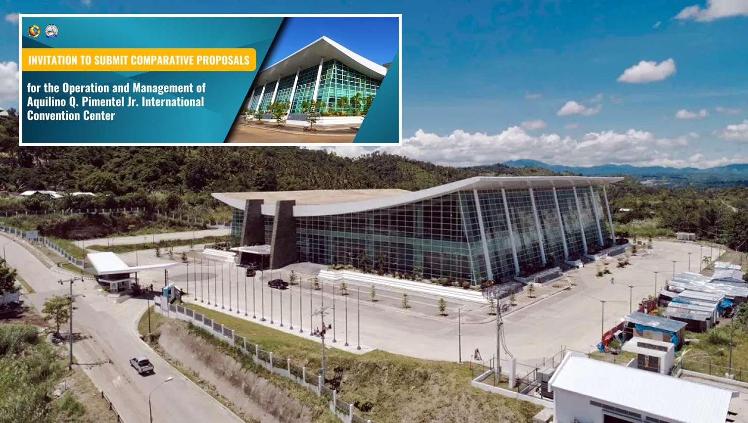 TIEZA now accepting Comparative Proposals for the Operation and Management of Aquilino Q. Pimentel Jr. International Convention Center