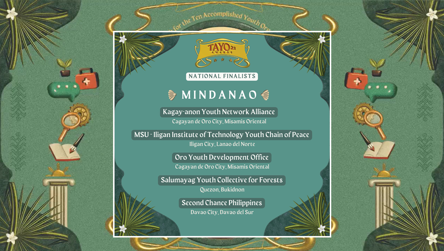 4 youth organizations in NorMin named National Finalists for TAYO Awards 21