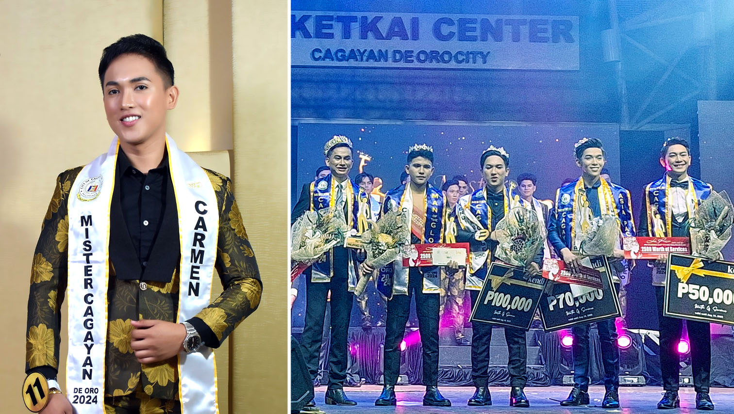 Warren Villanueva of Brgy Carmen is Mister Cagayan de Oro 2024