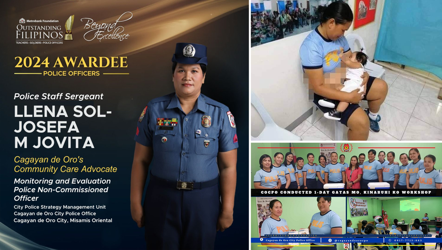 Oro cop named among 2024 Metrobank Foundation Outstanding Filipino Police Officers