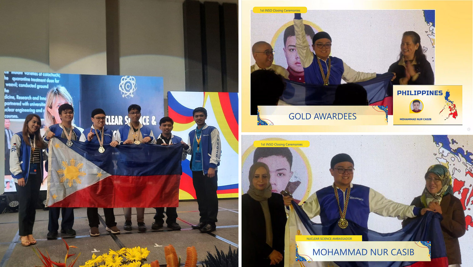 Lanao student bags gold medal, named Nuclear Ambassador in 1st International Nuclear Science Olympiad