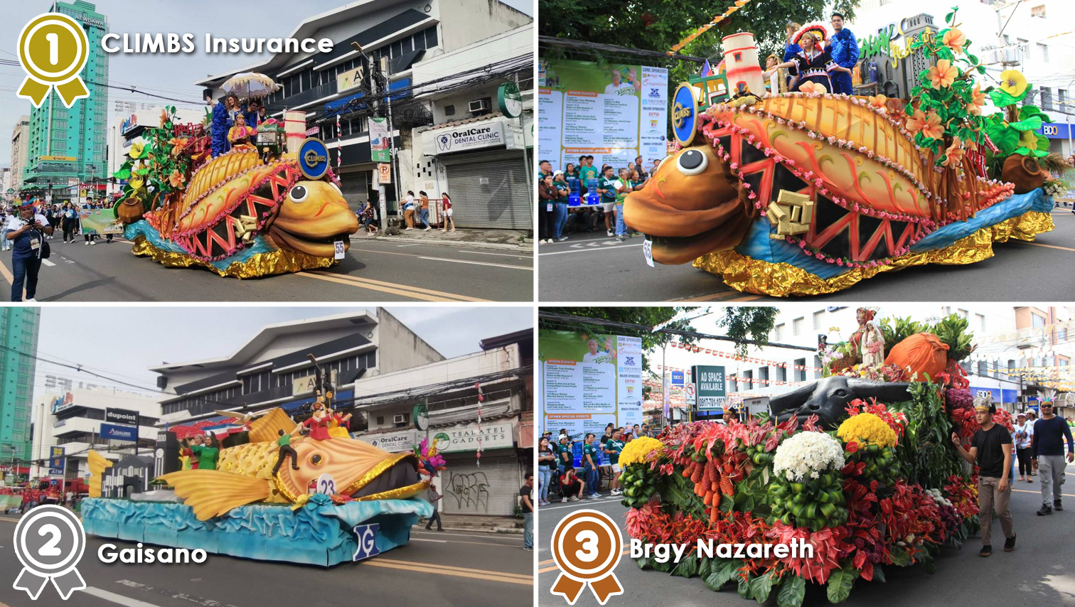 CLIMBS Insurance wins Higalaay Festival Float Competition 2024