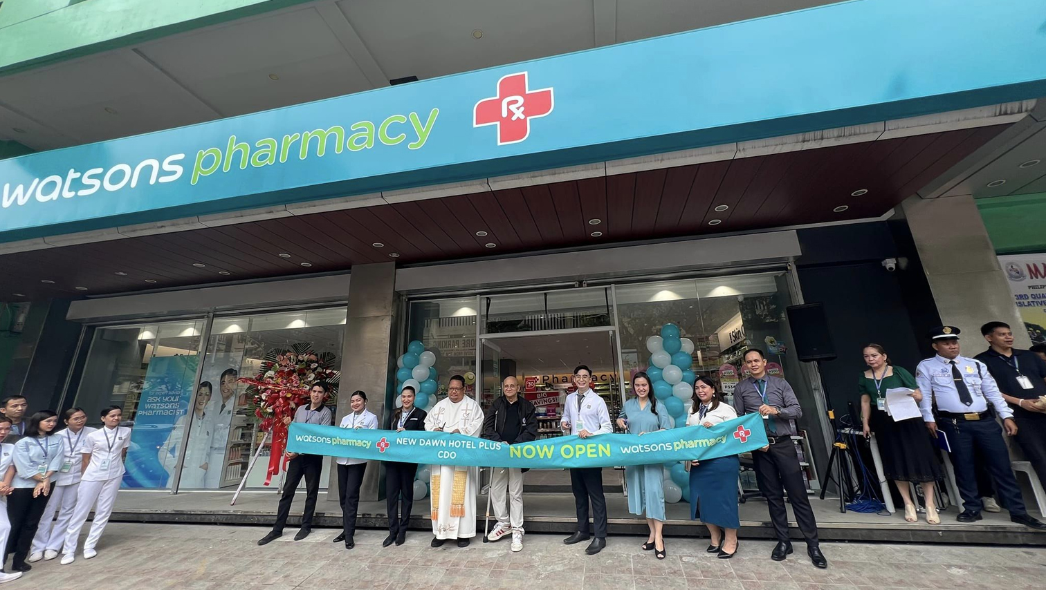 Watsons Pharmacy now open at New Dawn Hotel Plus