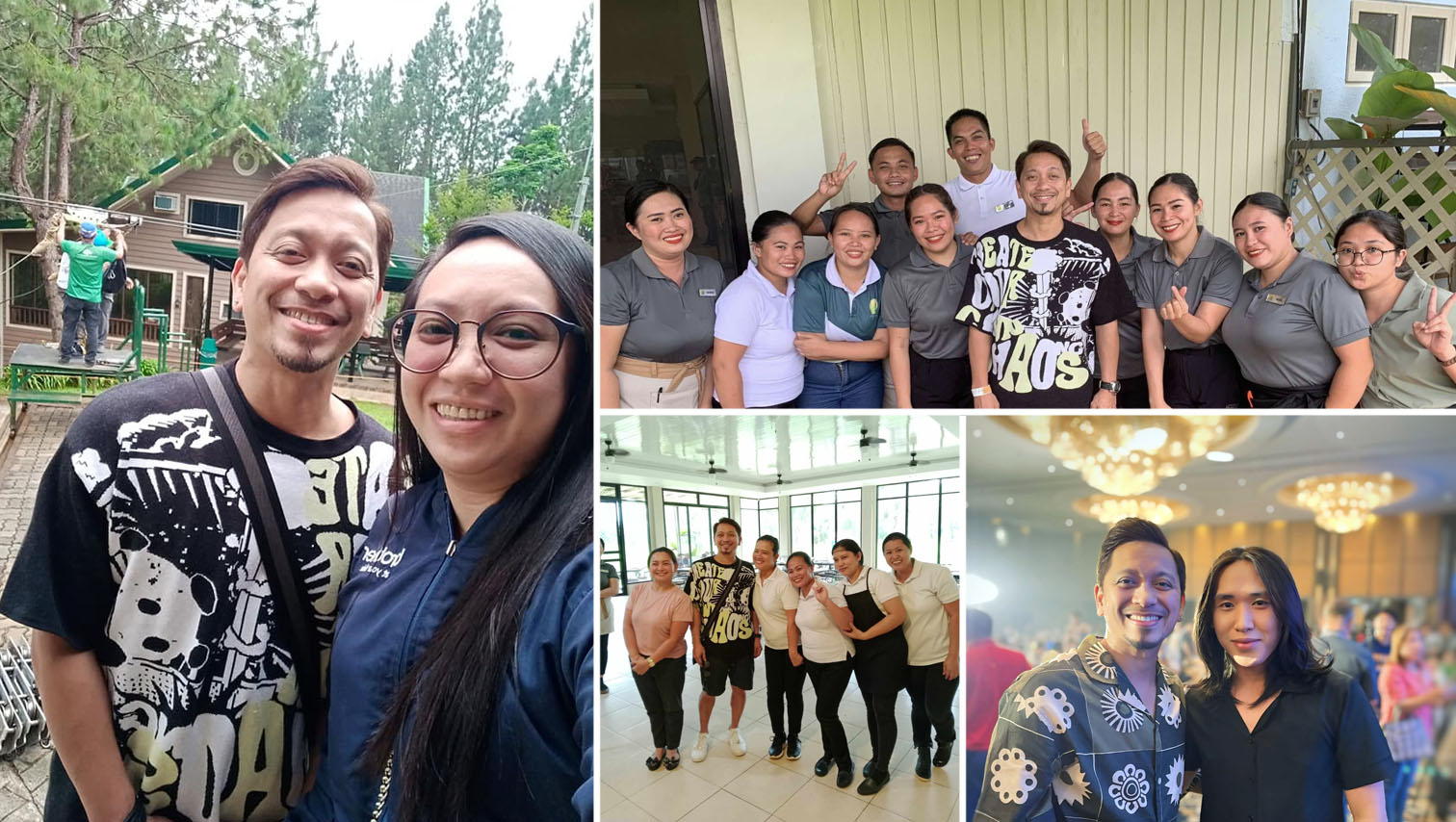 Jhong Hilario visits Dahilayan, Del Monte Clubhouse