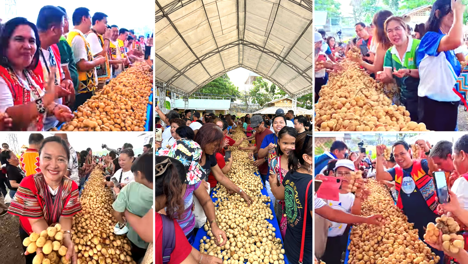 RANDOM SHOTS: Lanzones Eat-All-You-Can in Camiguin