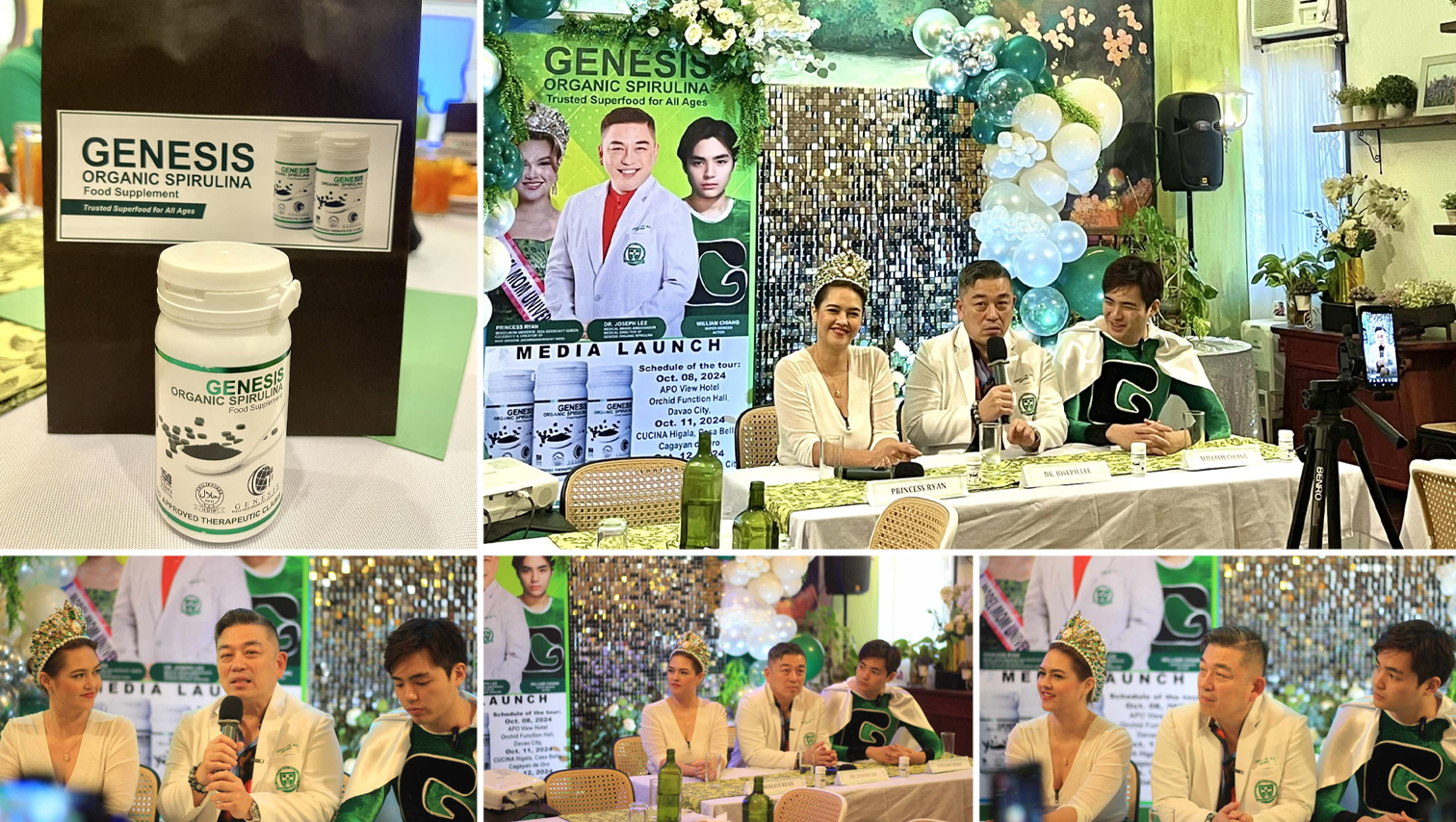 RANDOM SHOTS: Genesis Organic Spirulina Grand Media Launch