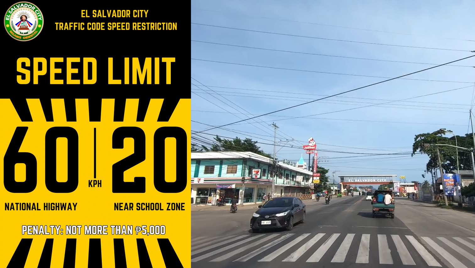 El Salvador City imposes new speed limits following series of accidents