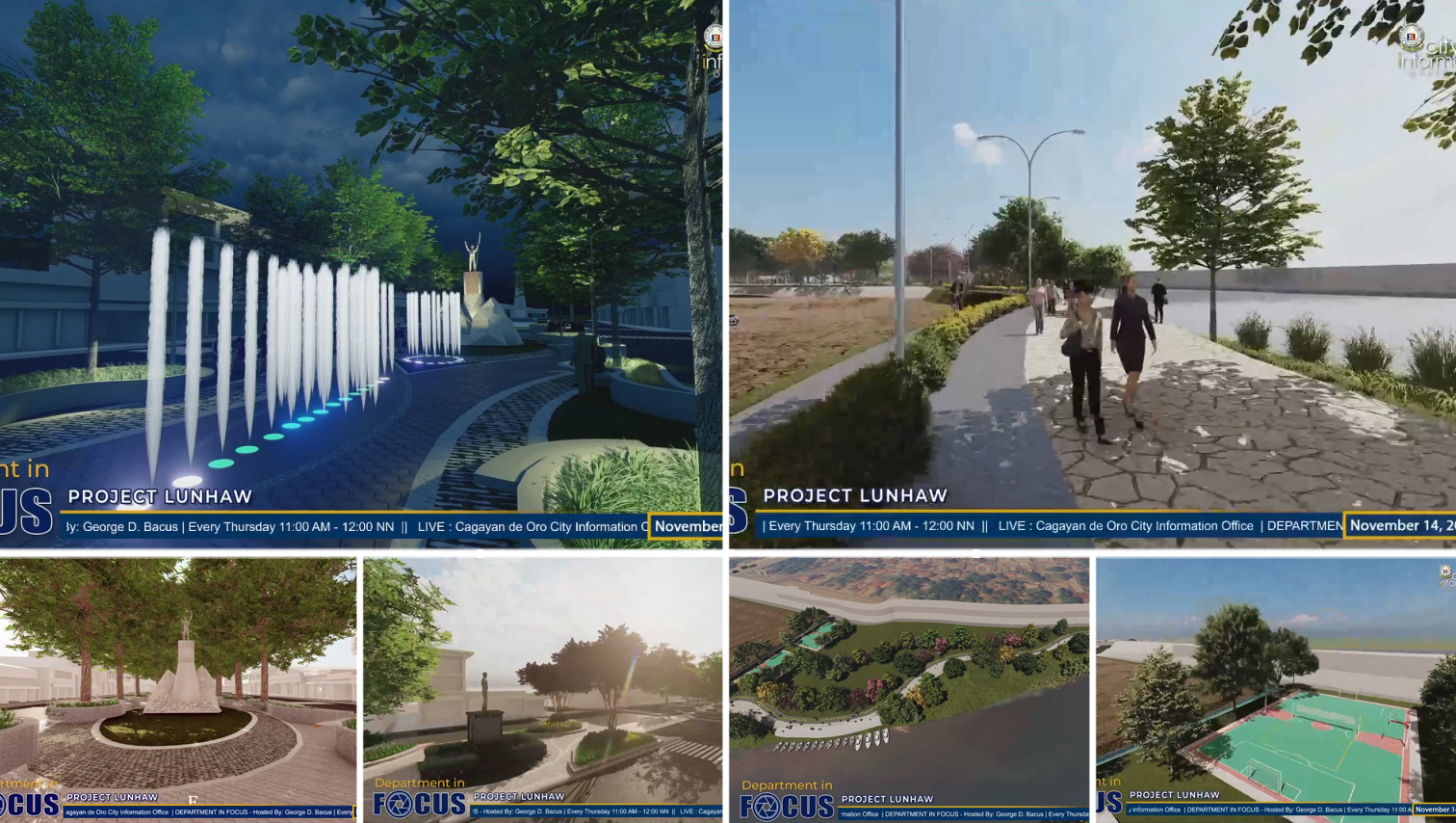 PROJECT WATCH: Project Lunhaw (Divisoria Redevelopment) and Carmen Riverside Park updated rendering as of November 2024