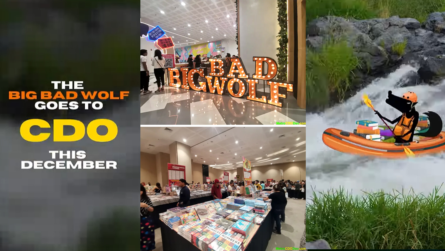 EVENT WATCH: Big Bad Wolf Books Sale back at SM CDO Downtown on December 6-16