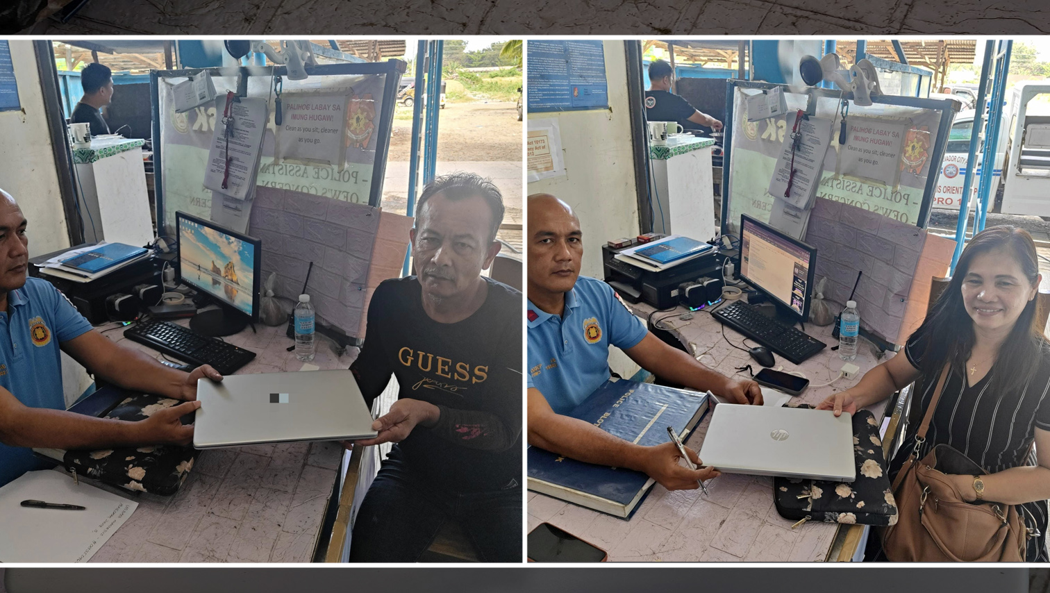 Honest tricab driver returns laptop left by passenger in El Salvador City