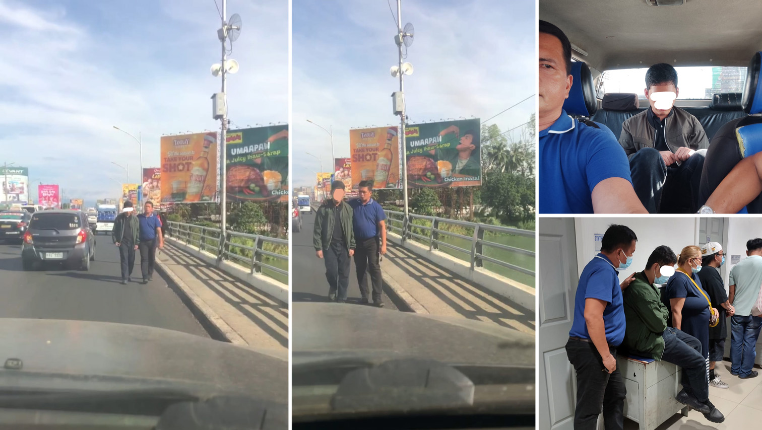 RANDOM SHOTS: Retired police officer saves college student from jumping off bridge