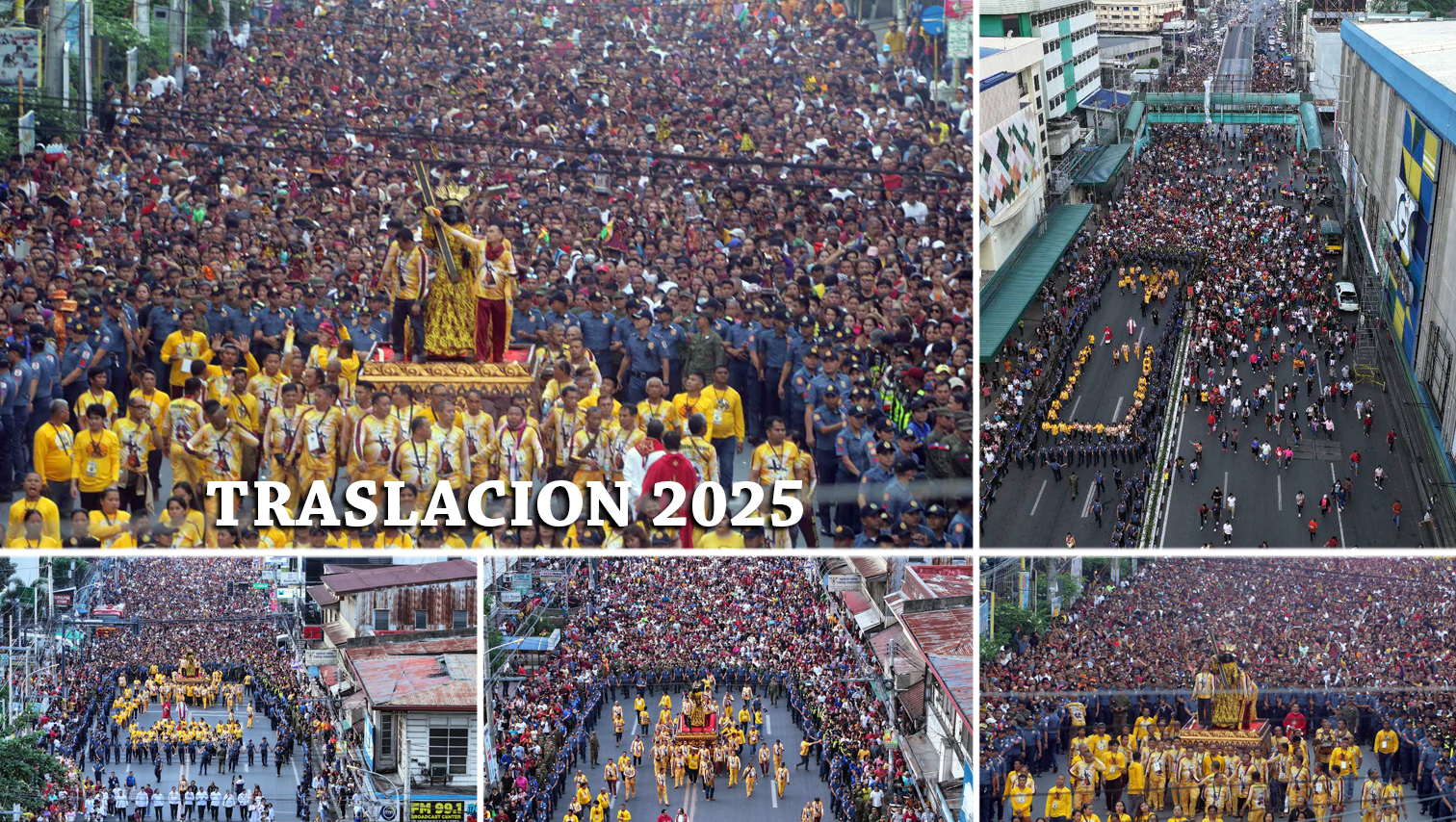 RANDOM SHOTS: Traslacion 2025 in Cagayan de Oro draws 13k devotees