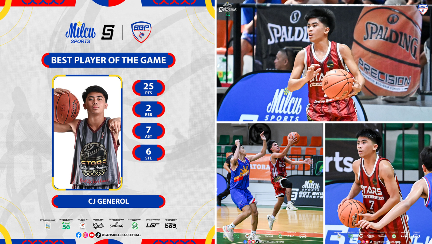 VIDEO WATCH: Bukidnon’s CJ Generol shines in Milcu Sports Got Skills U-16 tourney