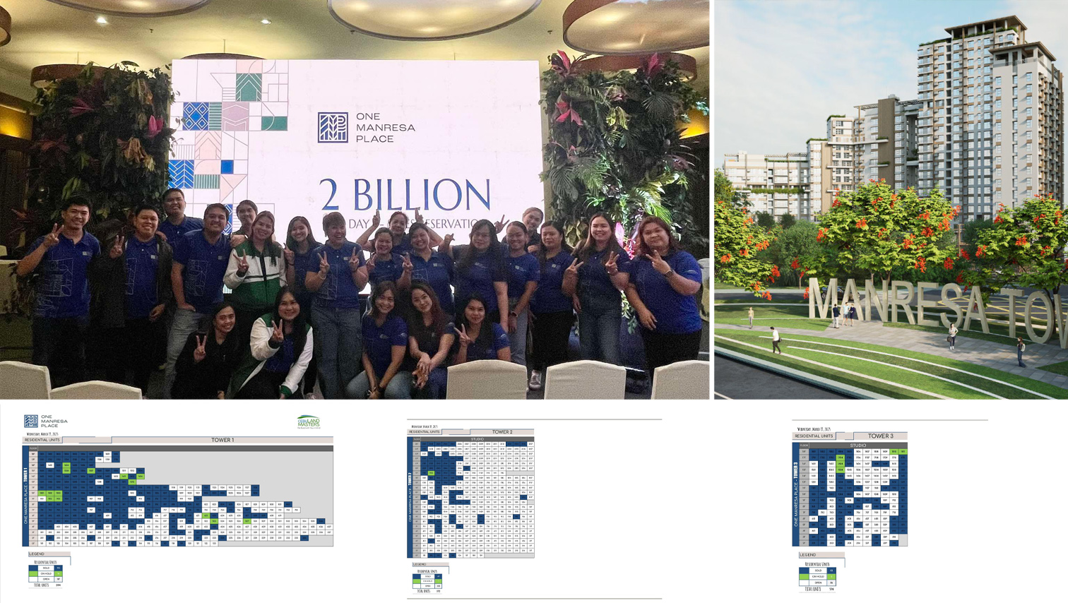 PROJECT WATCH: One Manresa Place records P2 billion in one-day sales reservations
