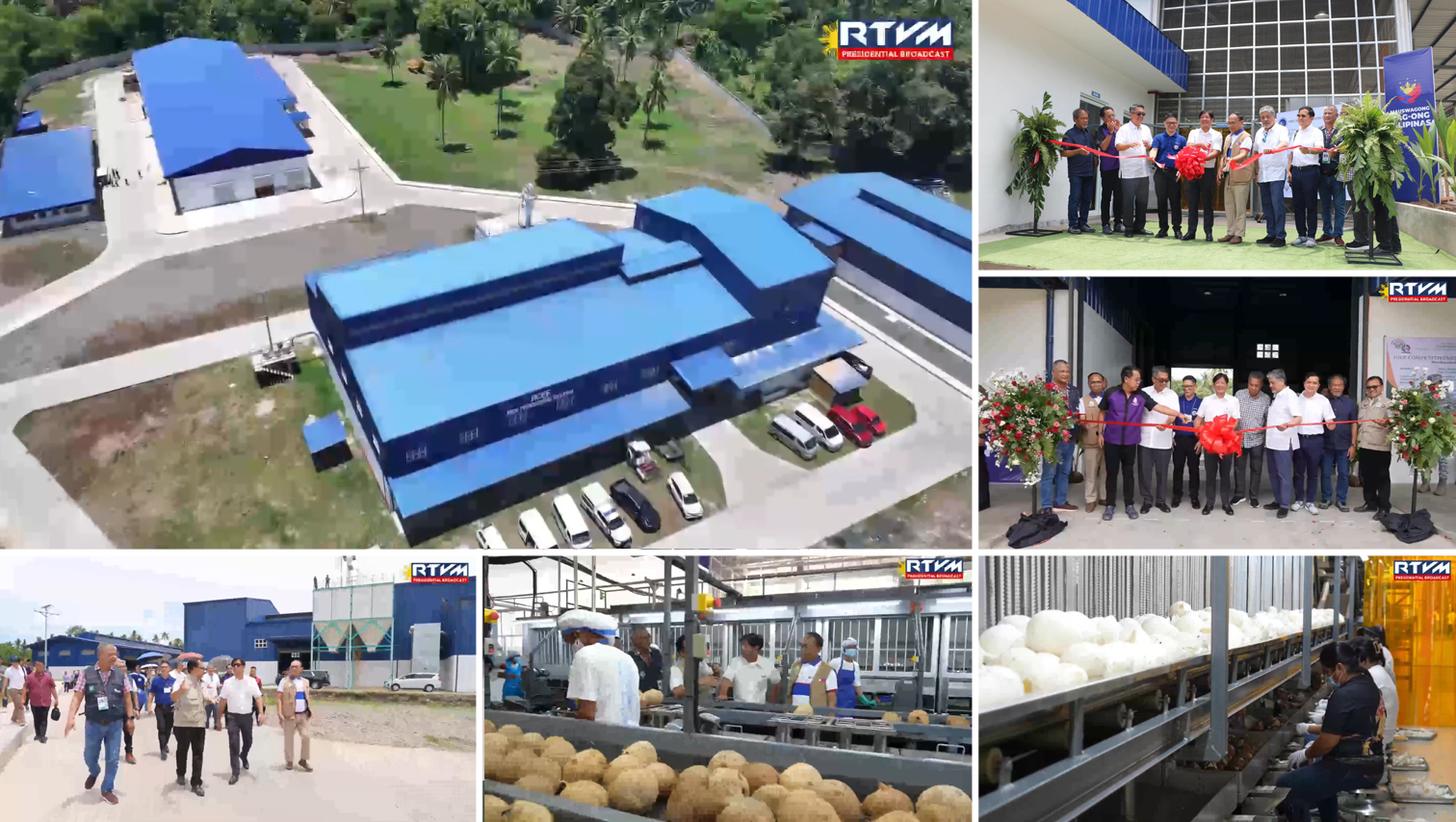 RANDOM SHOTS: Rice Processing System II Project, Integrated Coconut Processing Facility launched in Balingasag, MisOr