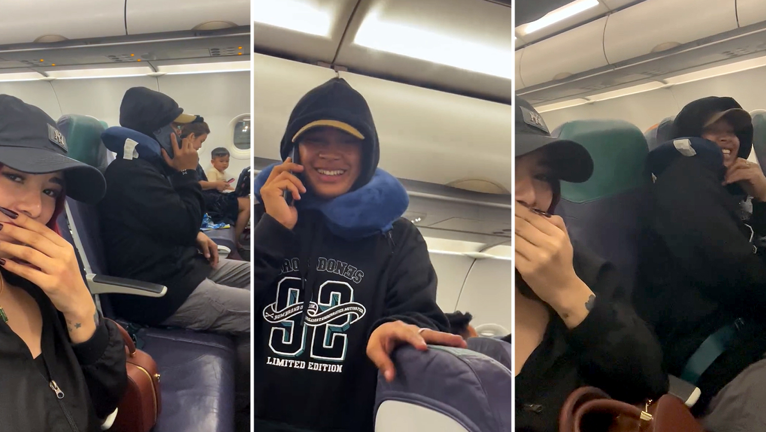VIDEO WATCH: Netizen cherishes seatmate moment with Elias on flight to Bohol