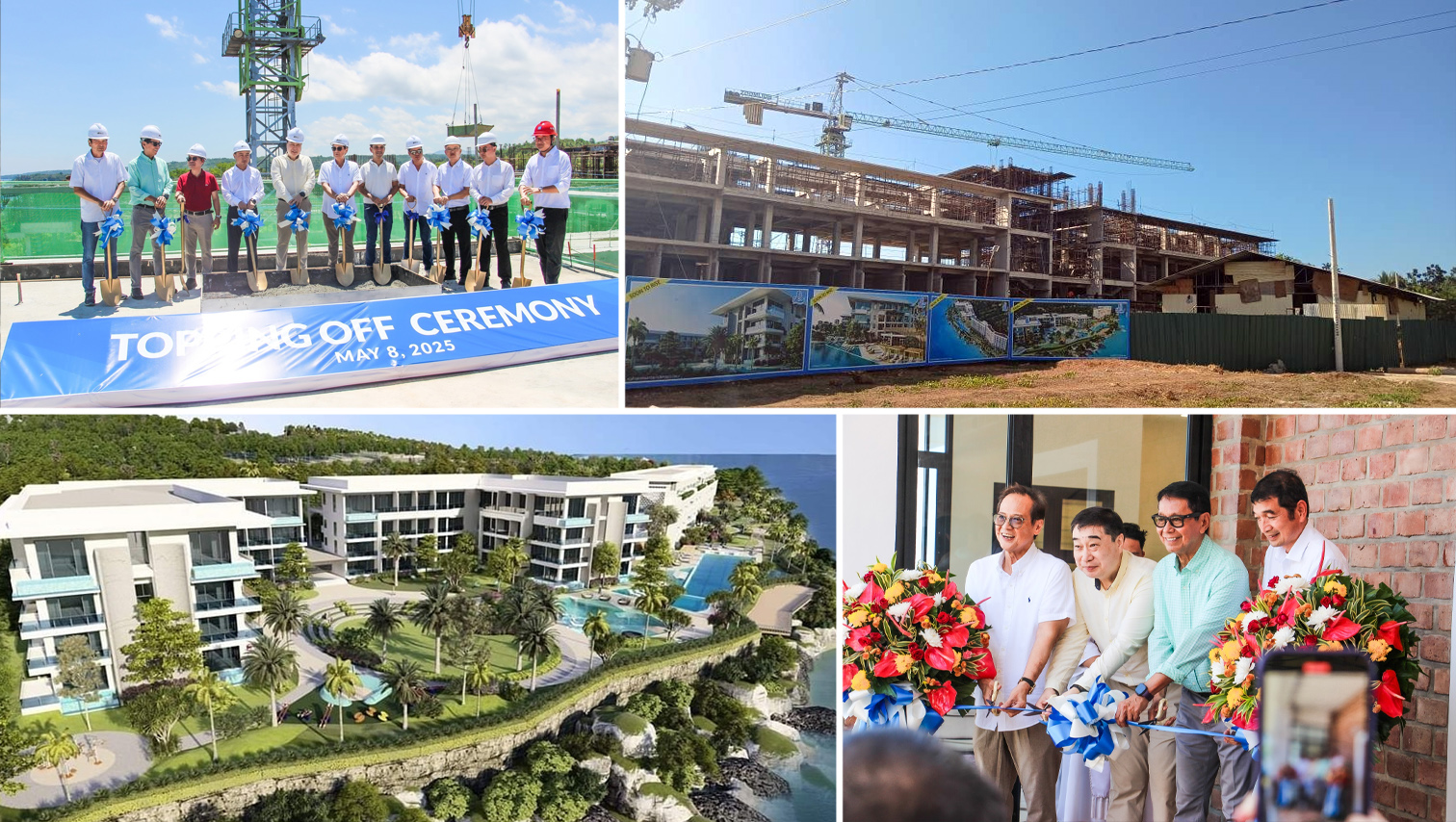 PROJECT WATCH: A Brown tops off Coral Bay Suites in Initao; inaugurates showroom and office
