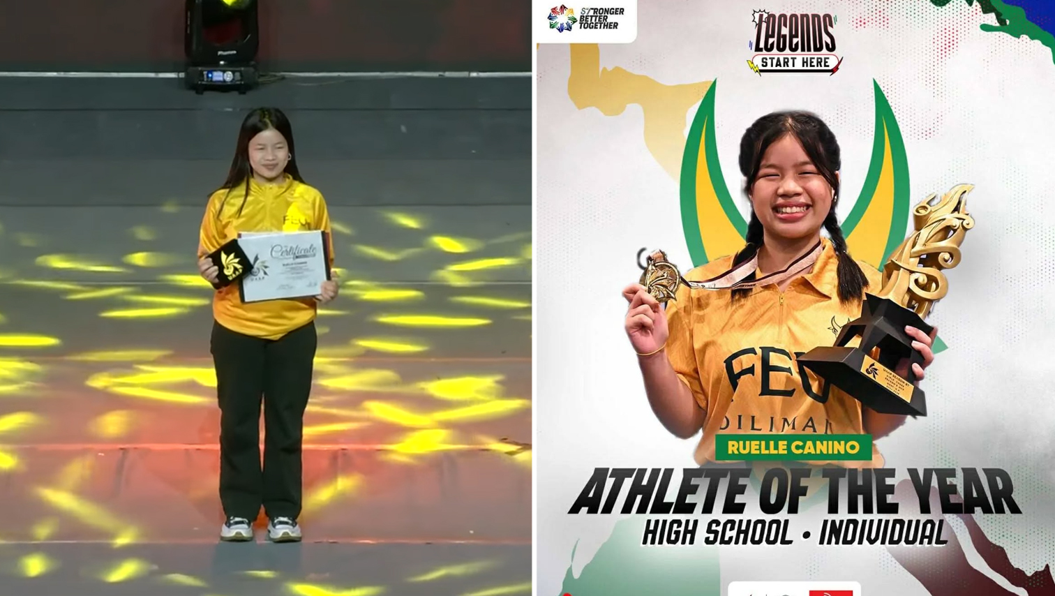 CDO’s Canino named UAAP Season 87 High School Individual Athlete of the Year
