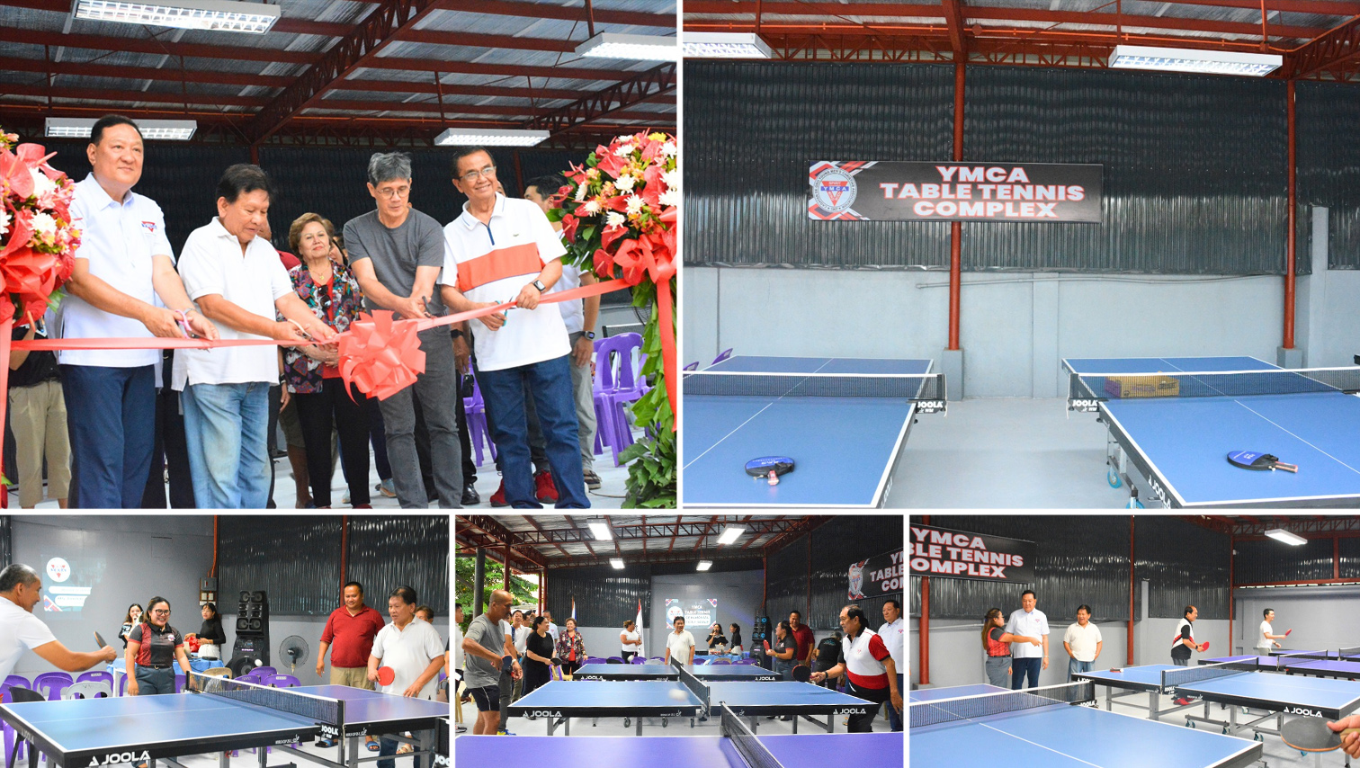 YMCA opens Table Tennis Complex in Cagayan de Oro