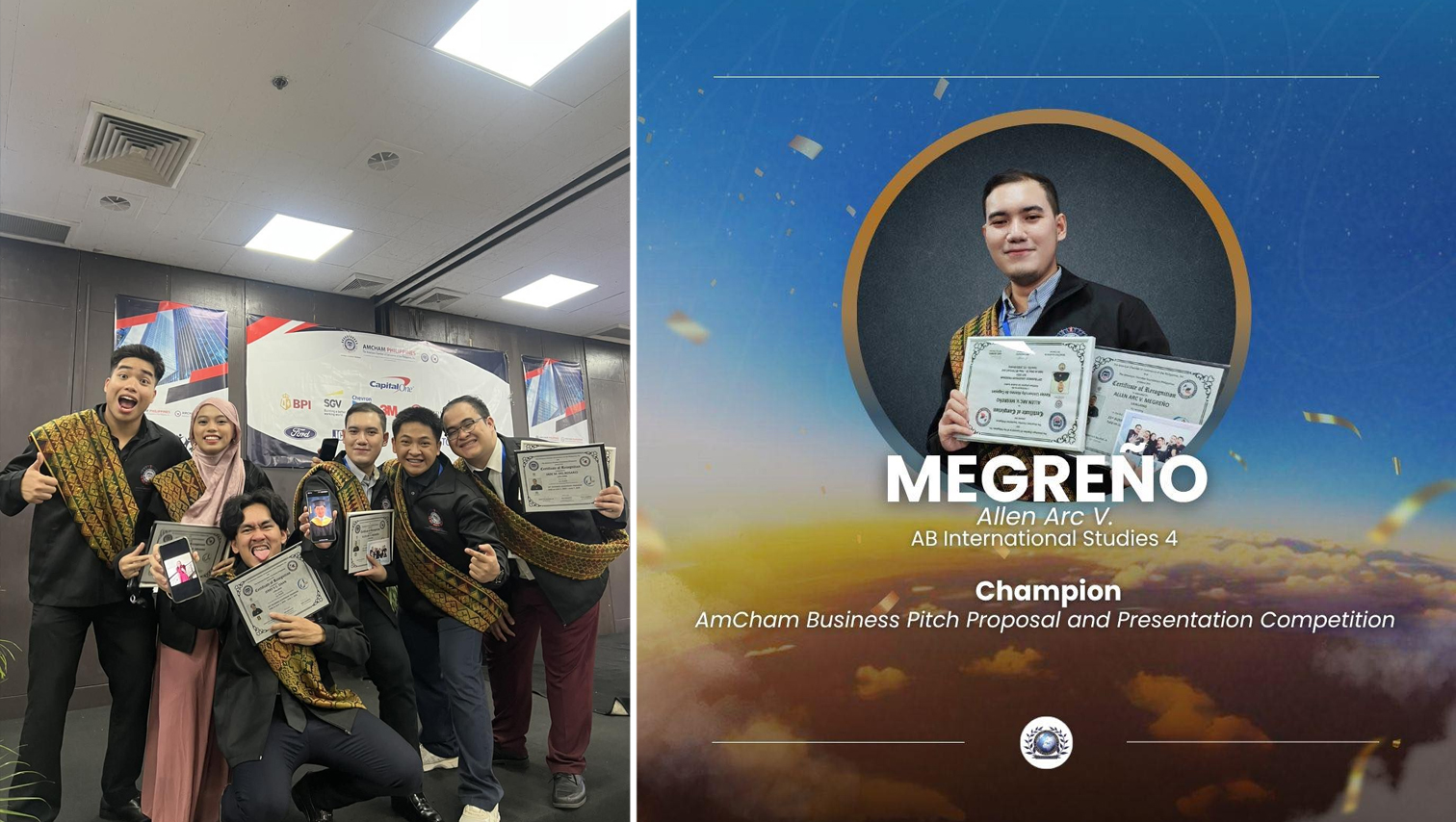 Xavier Ateneo student shines in 2025 AmCham Business Pitch Competition
