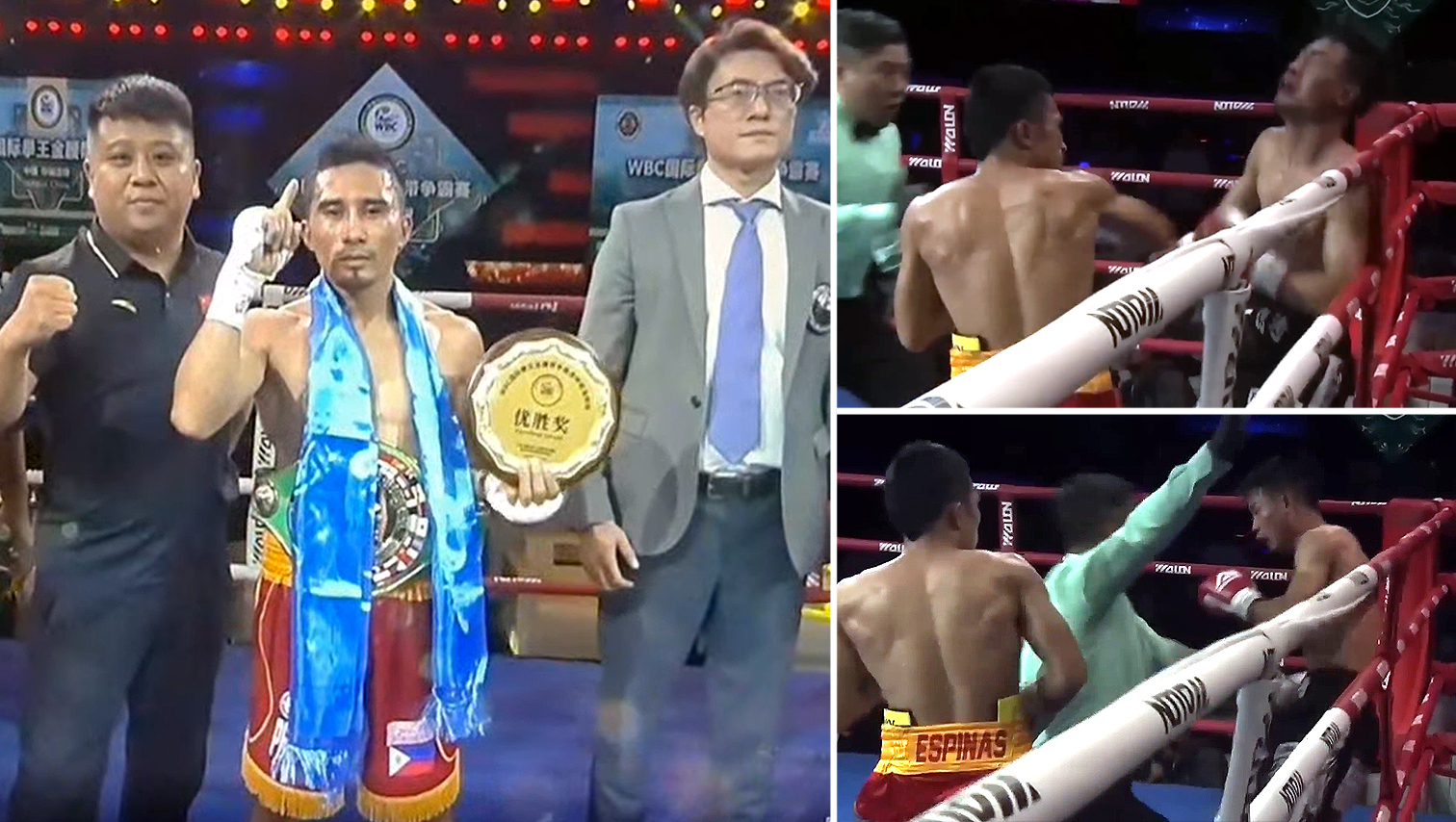 VIDEO WATCH: Oroquieta’s Jesse Espinas wins WBC Asia Super Flyweight belt with 5th round TKO