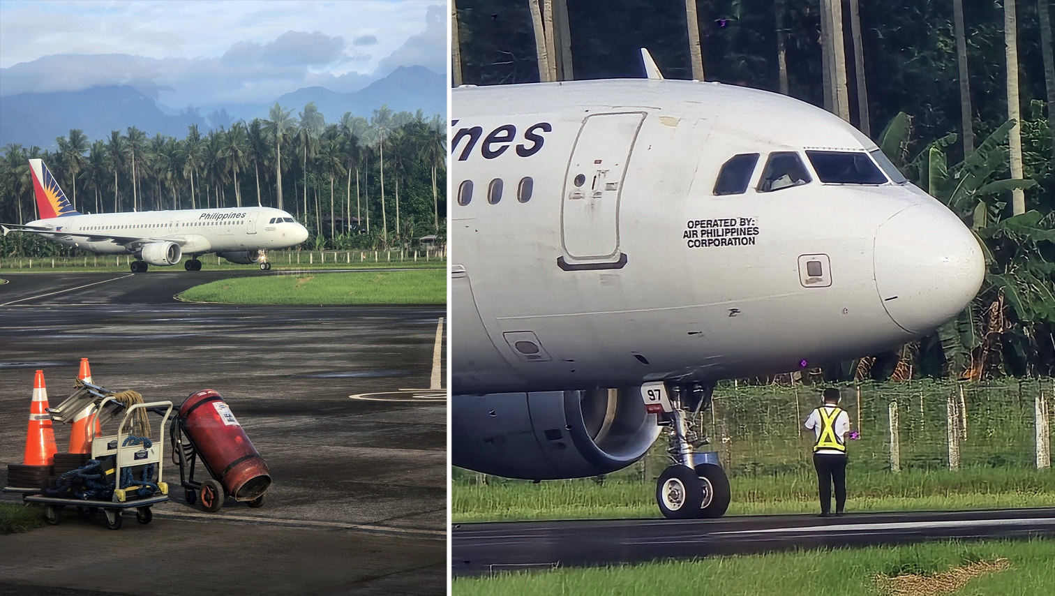 PAL aircraft stalls on Ozamiz Airport runway, causes flight disruptions