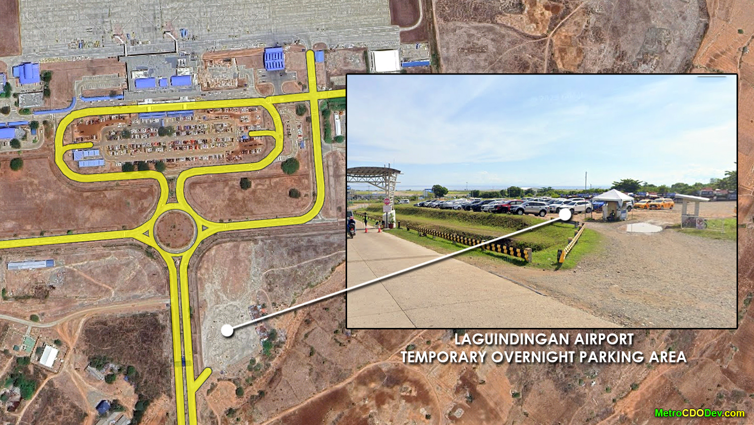 PROJECT WATCH: Laguindingan International Airport renovates parking area — sets up temporary Overnight Parking site