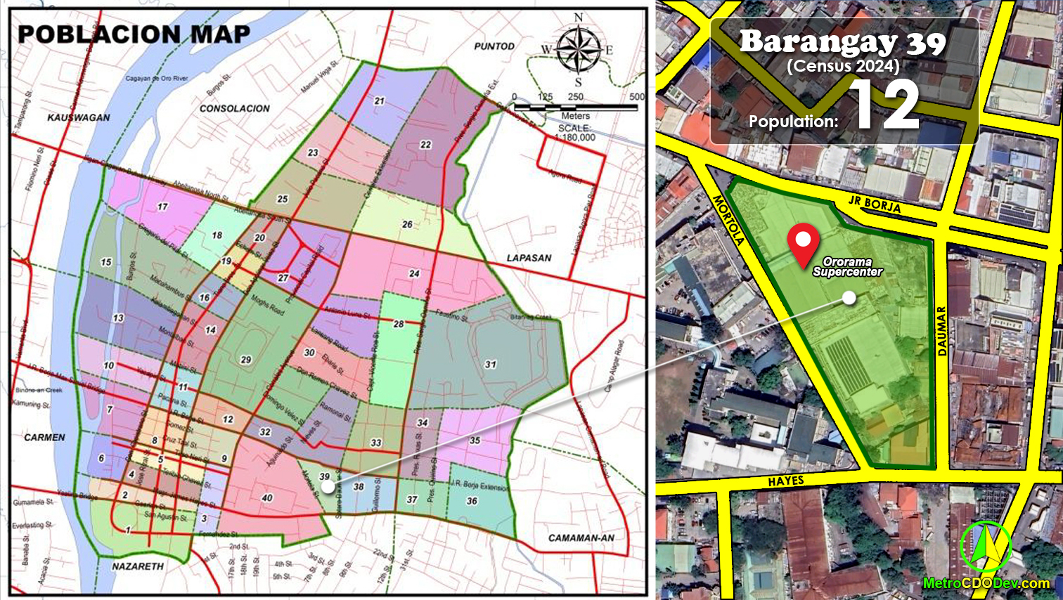 Barangay 39 in Cagayan de Oro only has 12 residents