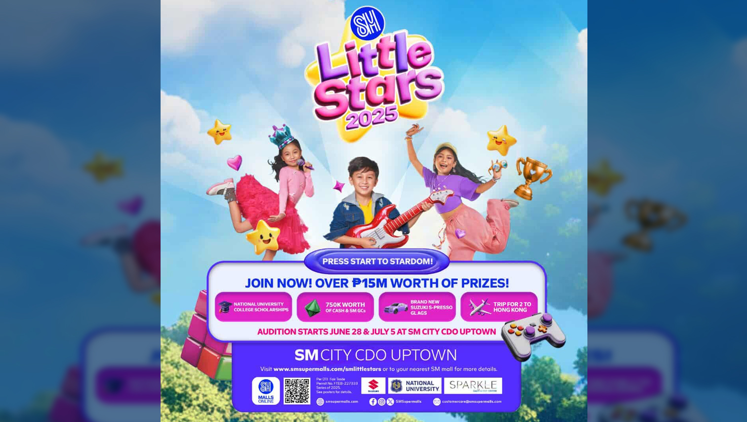 Big Dreams for Little Stars: SM Talent Search Offers Over ₱15M in Prizes