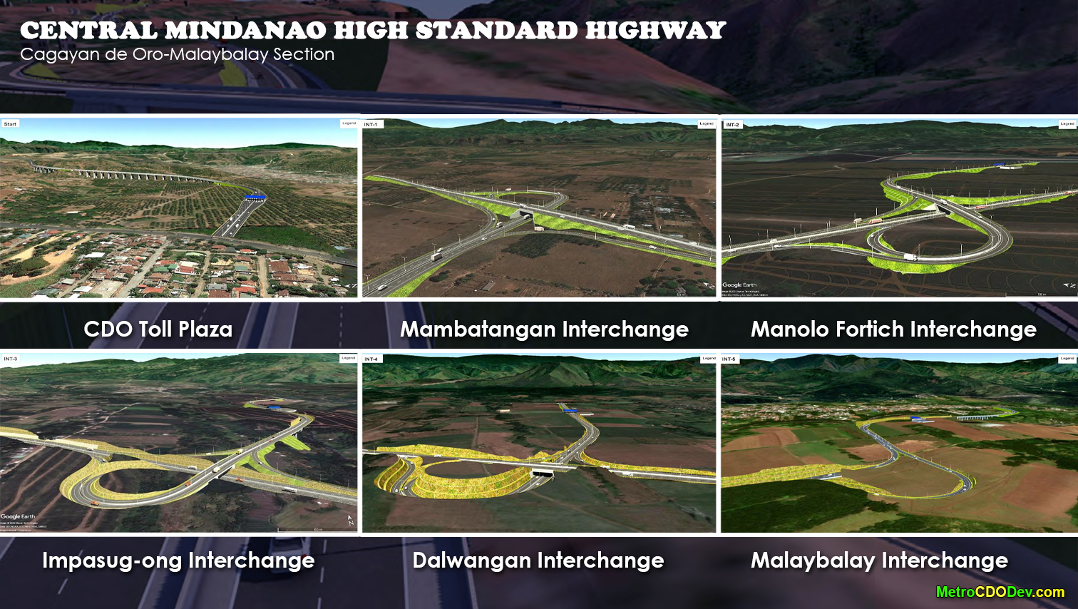 PROJECT WATCH: Toll Plaza and 5 Interchanges of Central Mindanao High Standard Highway (Cagayan de Oro-Malaybalay Section)
