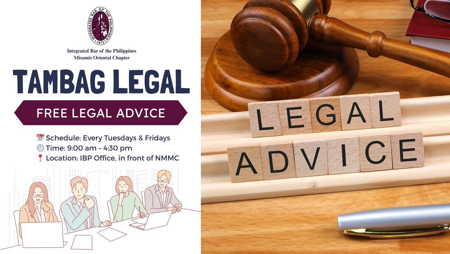 IBP MisOr launches FREE Legal Help Desk