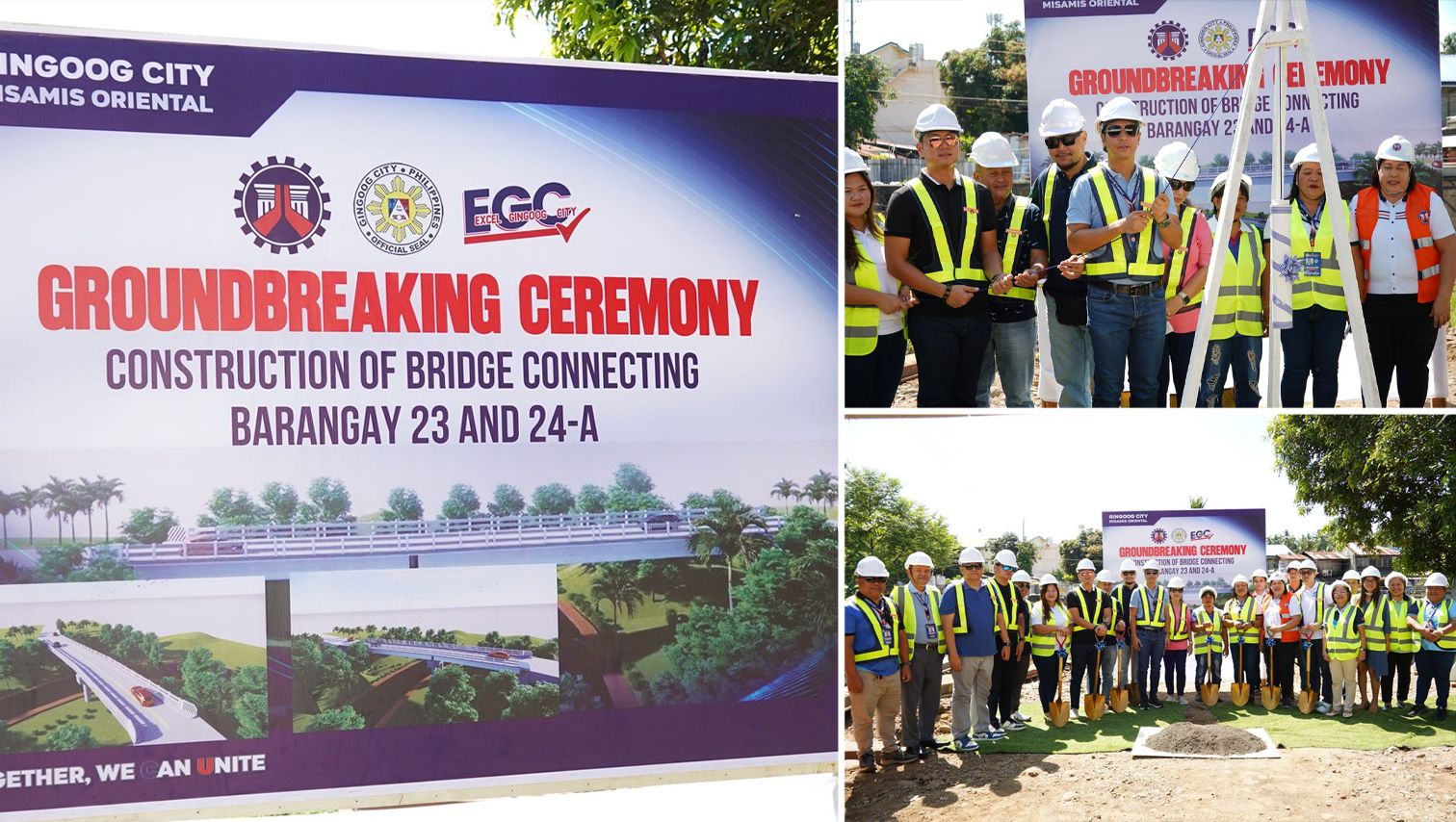 PROJECT WATCH: Gingoog City breaks ground Bridge Project connecting Brgy. 23 and Brgy. 24-A