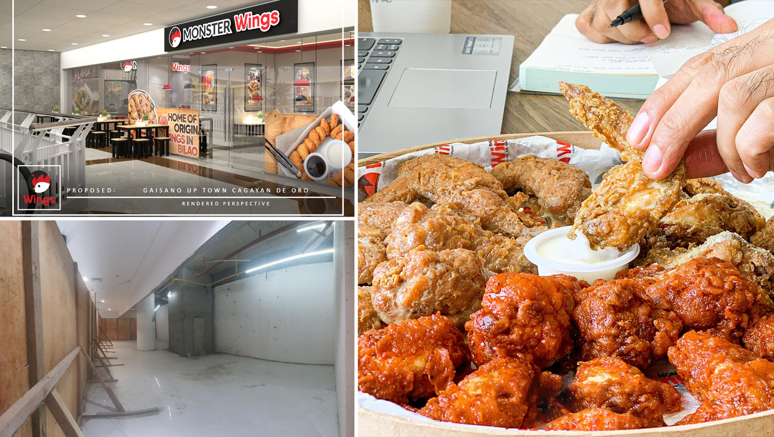 Monster Wings opening soon at Gaisano City Uptown